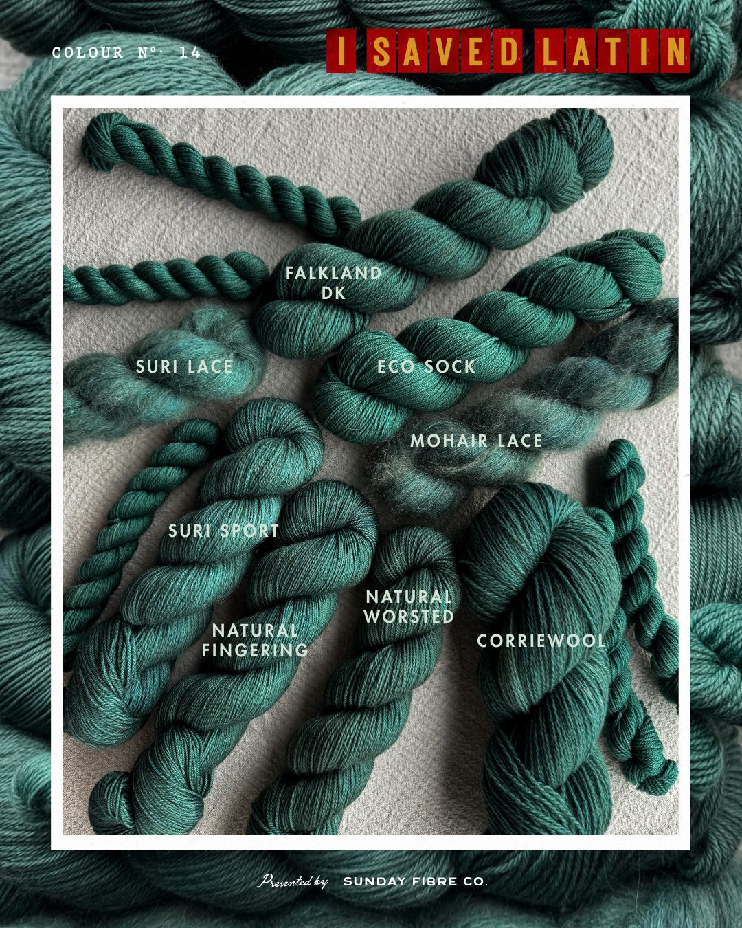 The Grand Palette: I Saved Latin IN-STOCK