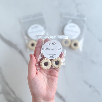 Until We Knit Again! Needle Stoppers | Daisies