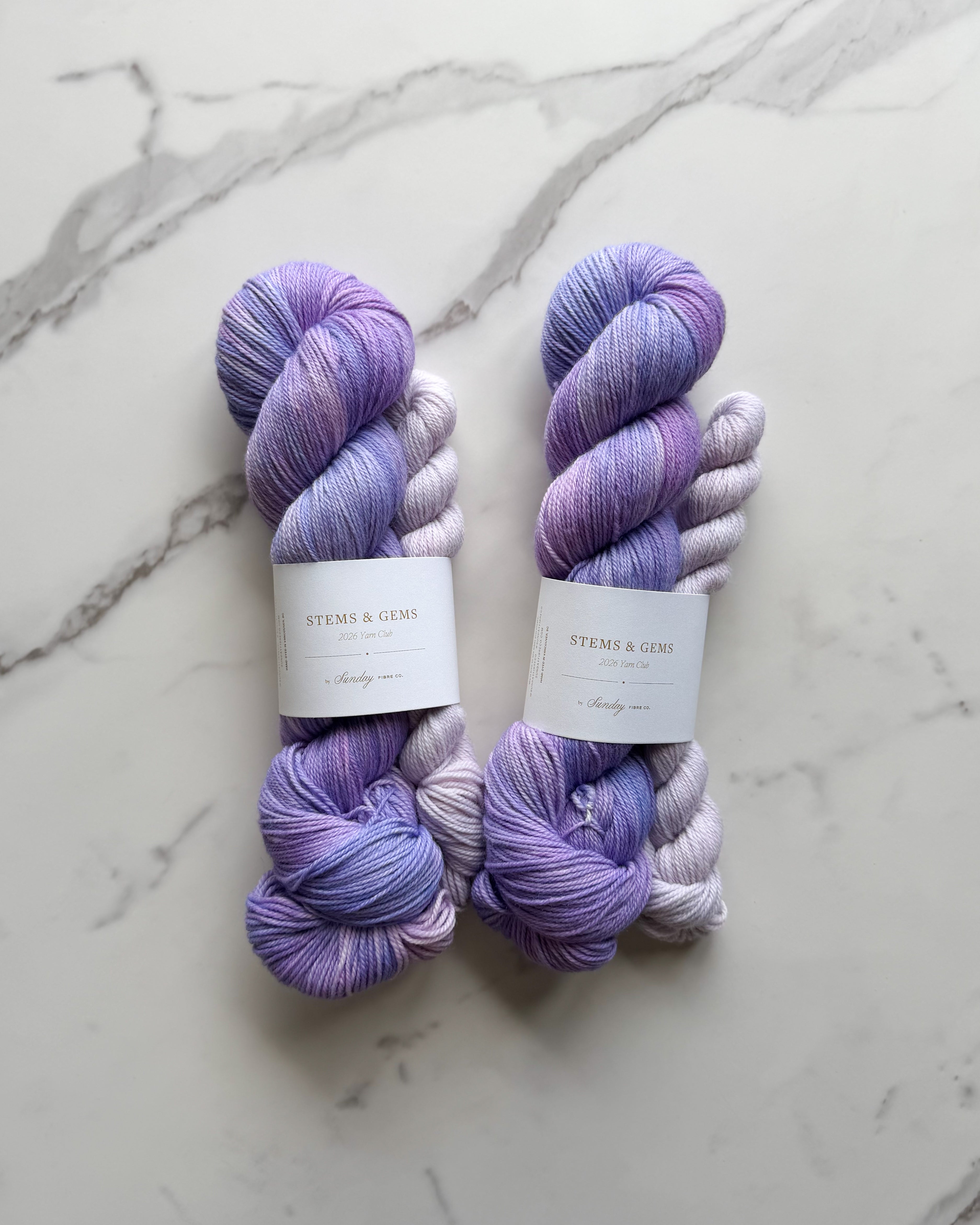 Violets & Amethyst | Eco Sock Set