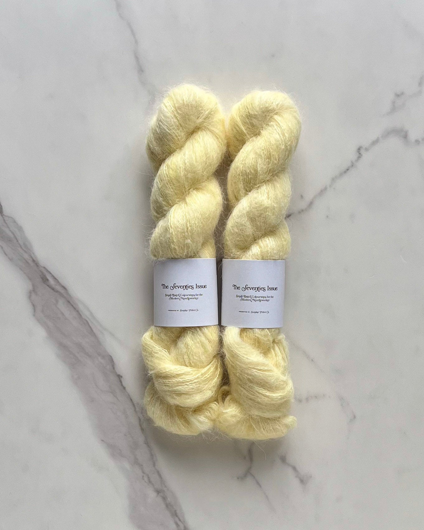 Lemon Whip | Mohair Lace *Milled in Peru