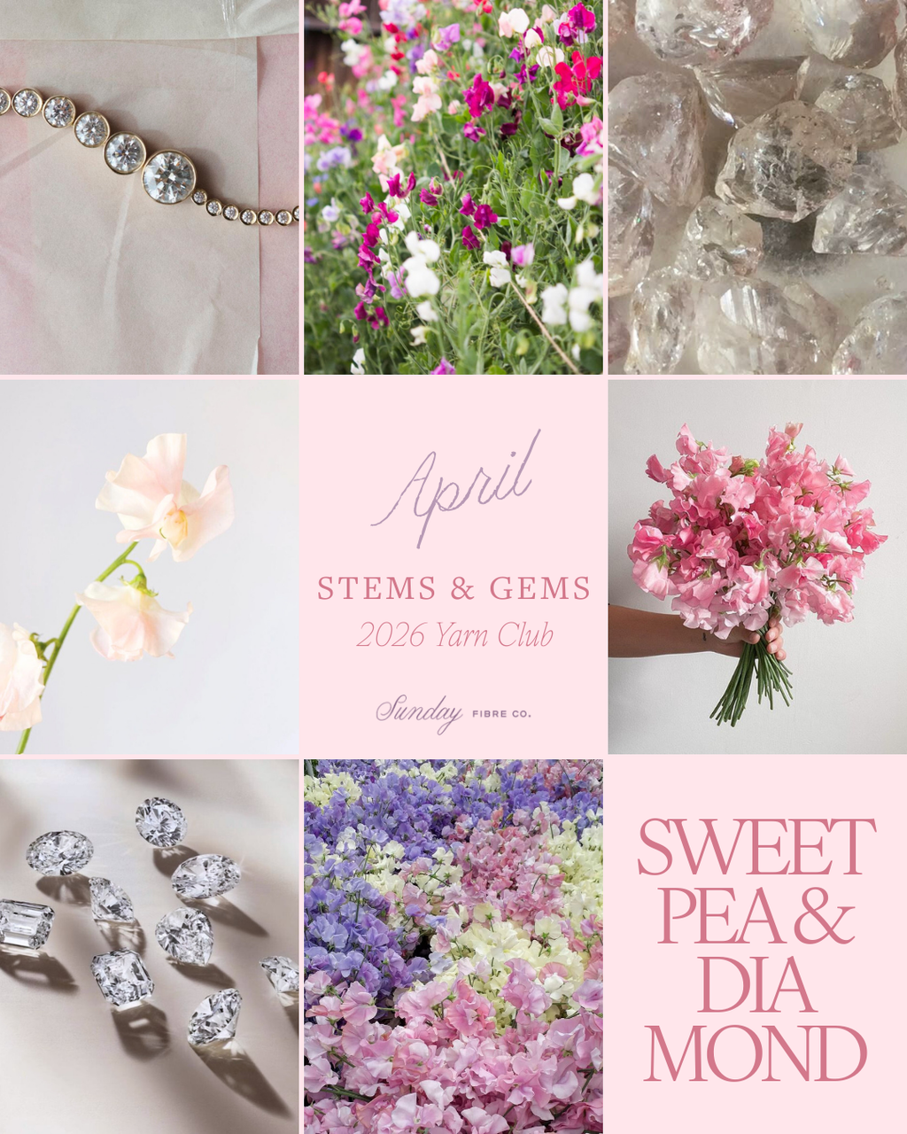 Stems & Gems 2026 Yarn Club | April ONE TIME
