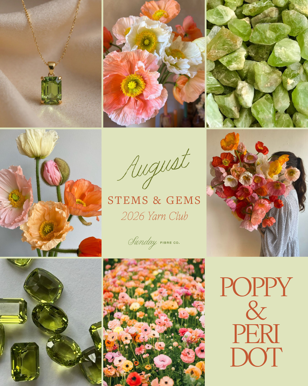 Stems & Gems 2026 Yarn Club | QUARTERLY SUBSCRIPTION