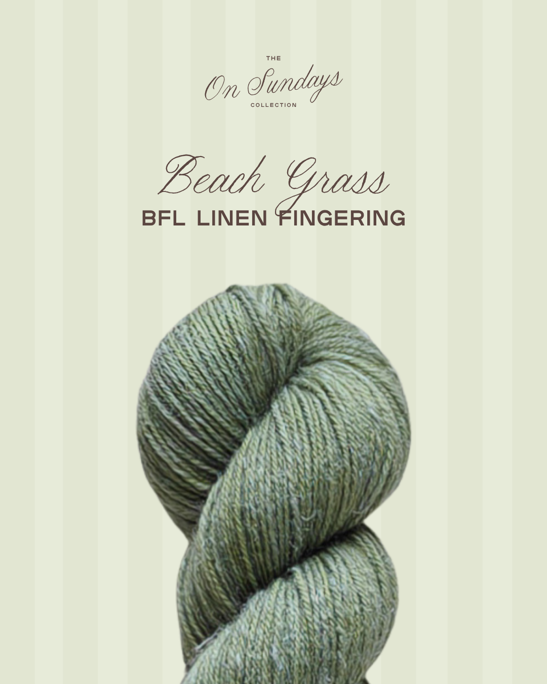 Beach Grass | BFL Linen Fingering