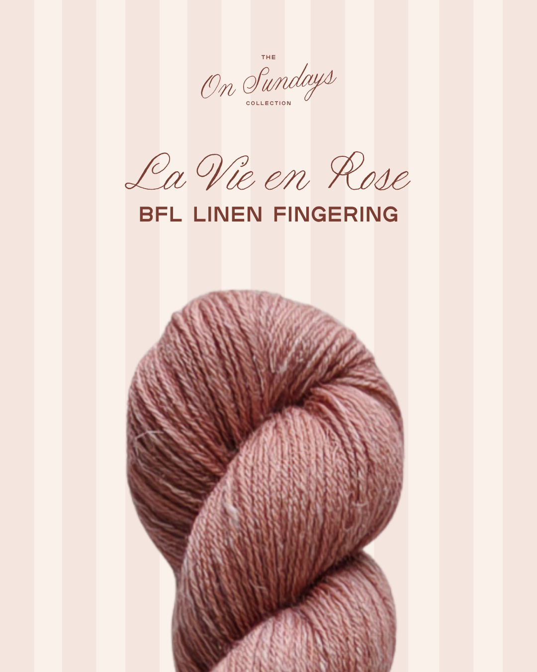 La Vie en Rose | BFL Linen Fingering