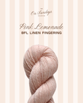 Pink Lemonade | BFL Linen Fingering