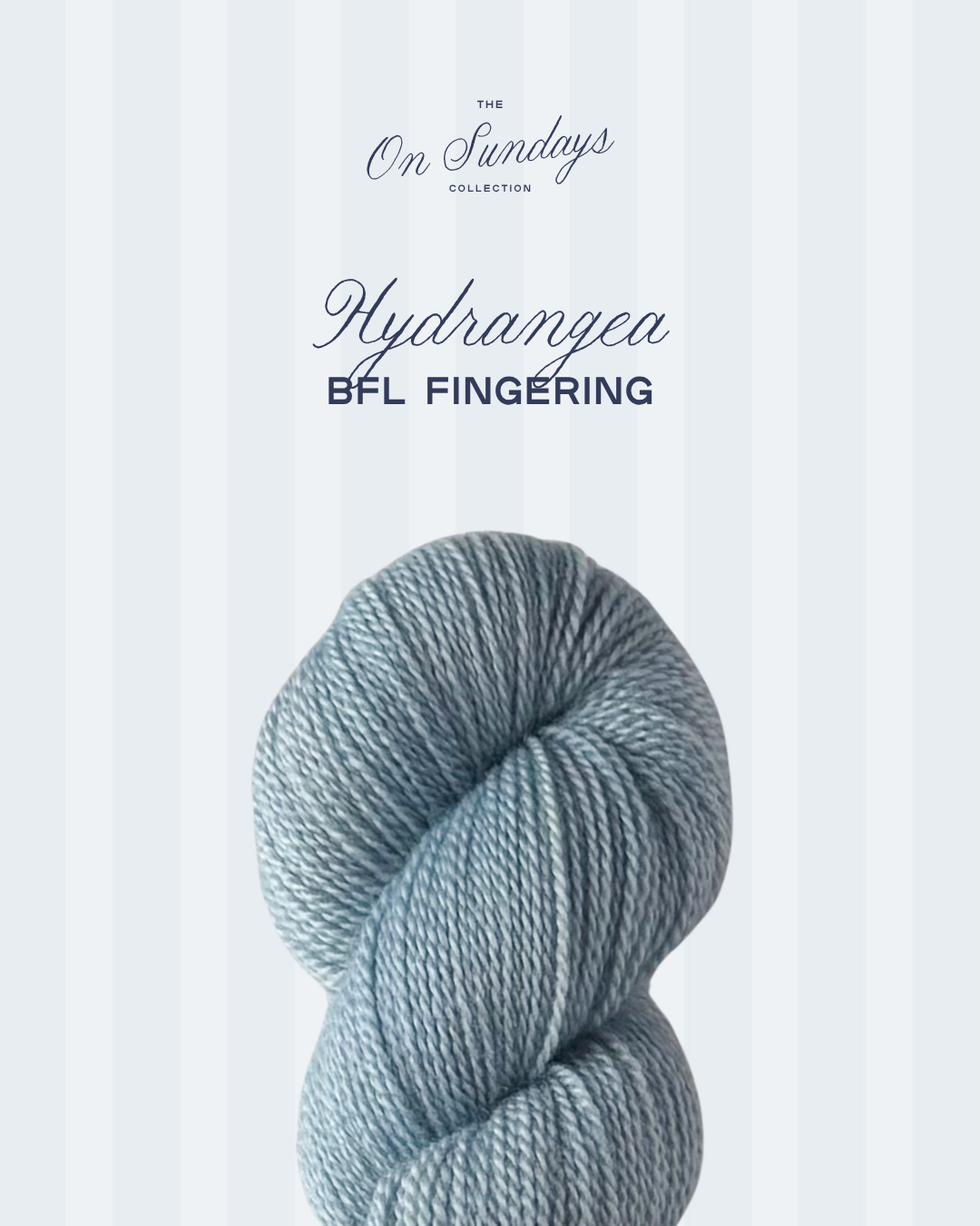 Hydrangea | BFL Fingering PRE-ORDER