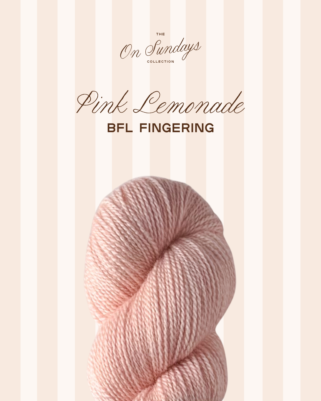 Pink Lemonade | BFL Fingering PRE-ORDER