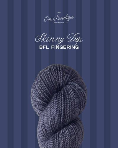 Skinny Dip | BFL Fingering PRE-ORDER