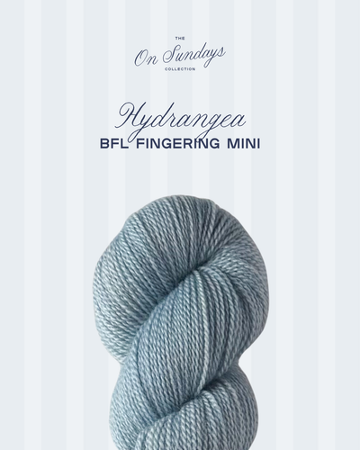Hydrangea | BFL Fingering Mini PRE-ORDER