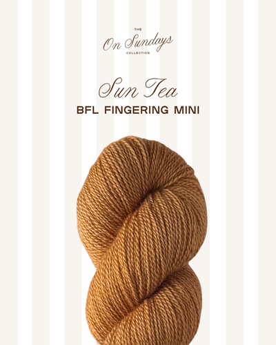 Sun Tea | BFL Fingering Mini PRE-ORDER