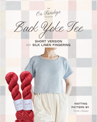 Back Yoke Tee Short Version Yarn Kit | Size 1 | Farmers Market