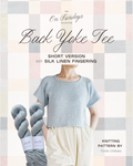 Back Yoke Tee Short Version Yarn Kit | Size 1 | Hydrangea