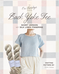 Back Yoke Tee Short Version Yarn Kit | Size 1 | Shucks