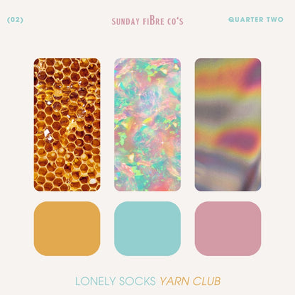 Lonely Socks Yarn Club | QUARTERLY SUBSCRIPTION