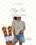 Clay Tee Yarn Kit | Sizes S - L | Sun Tea