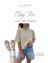 Clay Tee Yarn Kit | Size 5XL | Levain