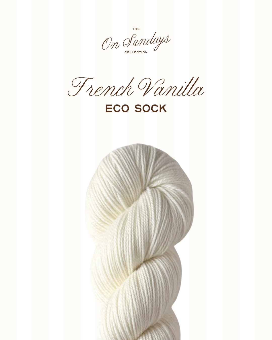 French Vanilla | Eco Sock PRE-ORDER