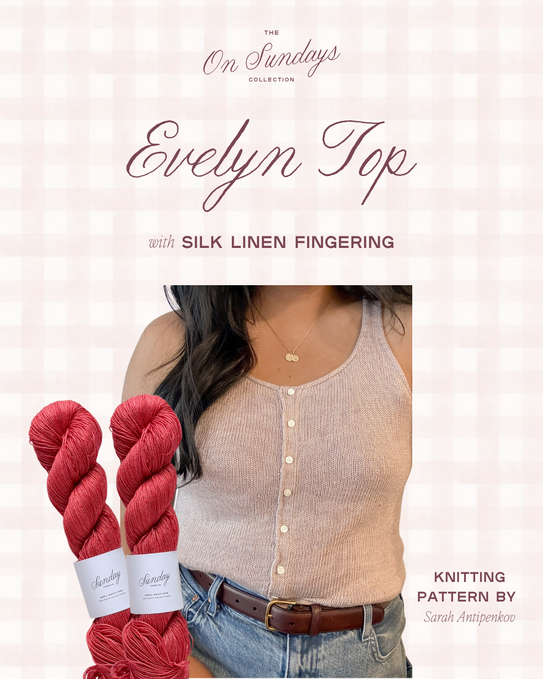 Evelyn Top Yarn Kit | Size 1 | Farmers Market