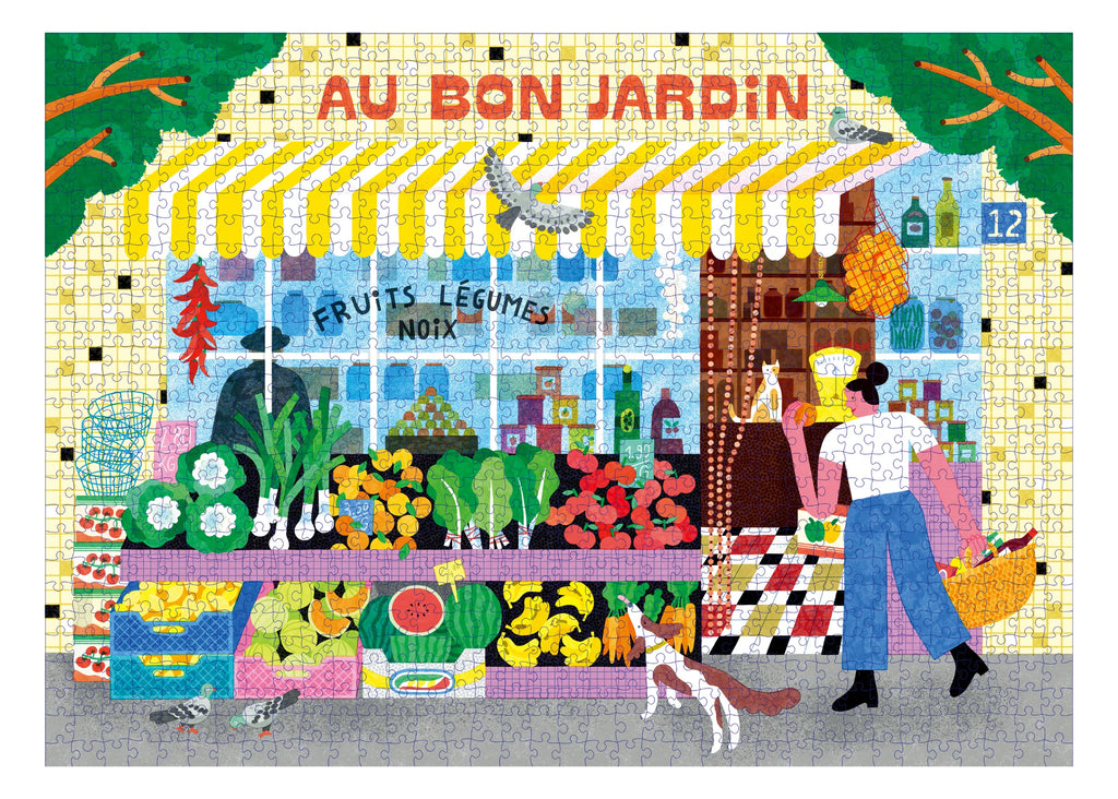 At The Market | 1000 Piece Puzzle
