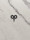 Flower Power Scissors | Black