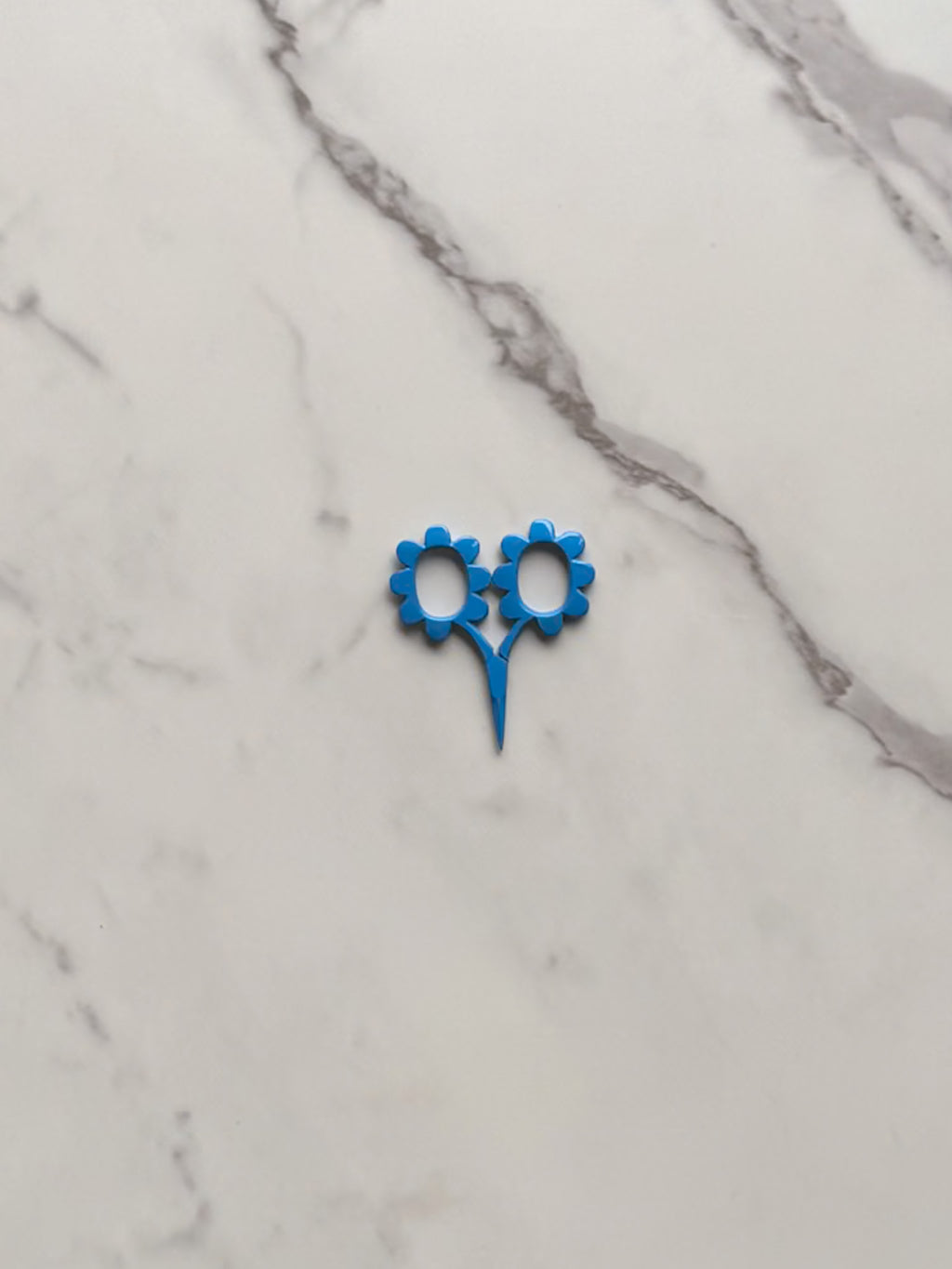 Flower Power Scissors | Blue