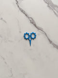 Flower Power Scissors | Blue