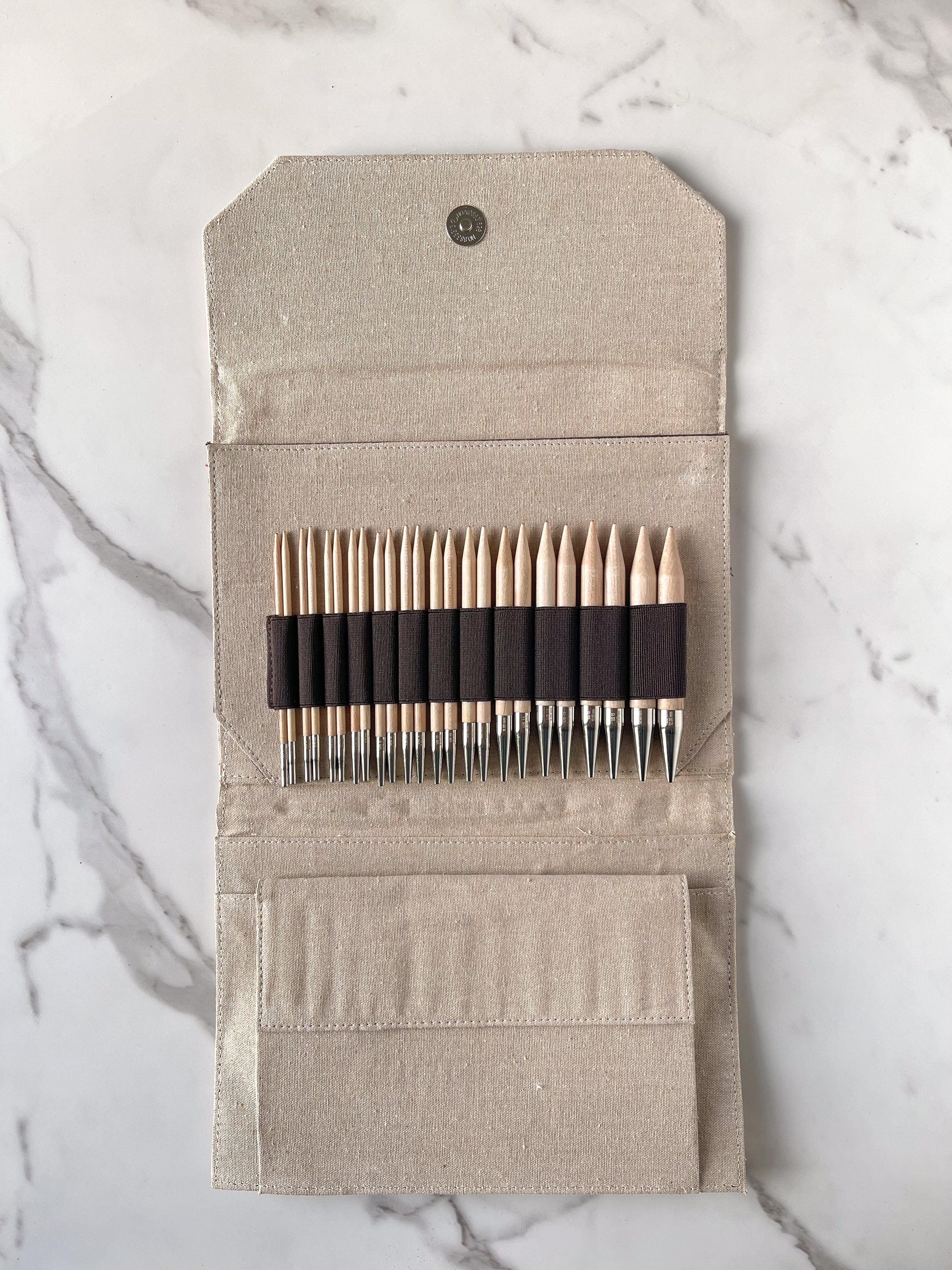 Lykke Interchangeable Needle Set 5" | Naturale