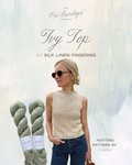 Ivy Top Yarn Kit | Sizes 2XL - 5XL | Beach Grass