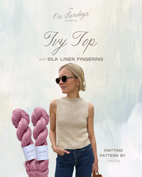 Ivy Top Yarn Kit | Sizes 2XL - 5XL | Fresh Pedi