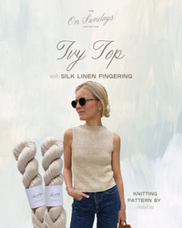 Ivy Top Yarn Kit | Sizes 2XL - 5XL | Levain