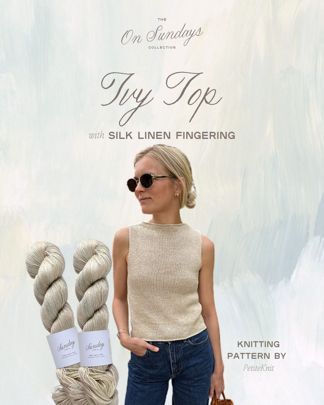 Ivy Top Yarn Kit | Sizes XXS - XL | Shucks
