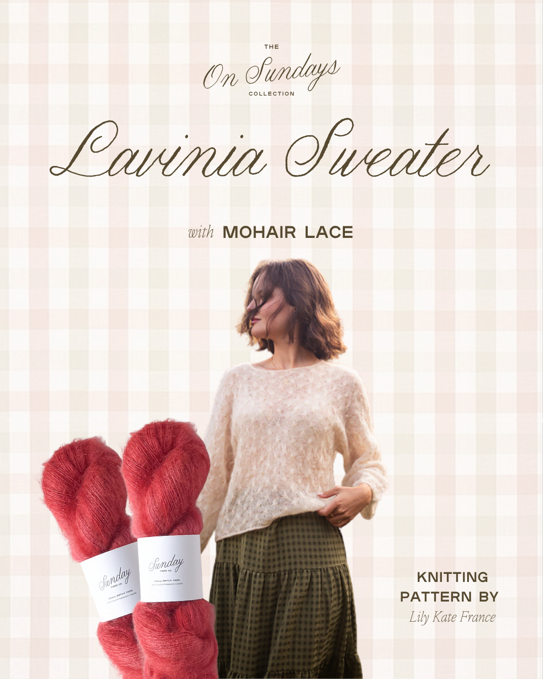 Lavinia Sweater Yarn Kit | Sizes 5 - 9 | Farmers Market