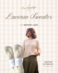 Lavinia Sweater Yarn Kit | Sizes 1 - 4 | French Vanilla