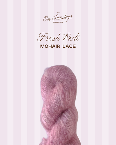 Fresh Pedi | Mohair Lace PRE-ORDER