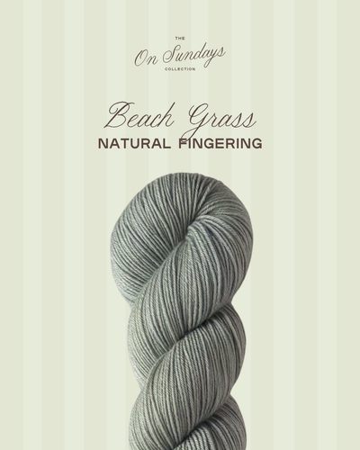 Beach Grass | Natural Fingering PRE-ORDER