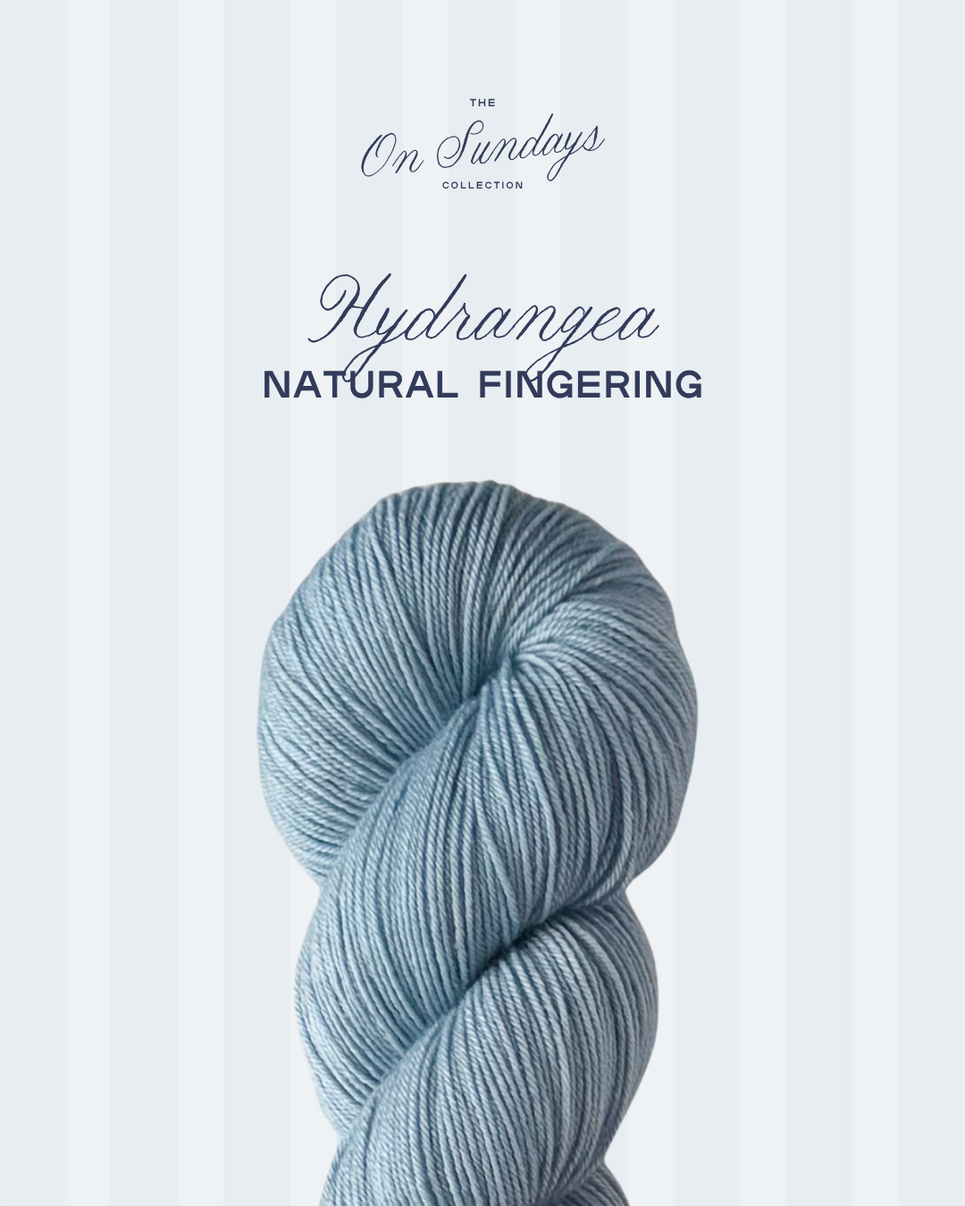 Hydrangea | Natural Fingering PRE-ORDER
