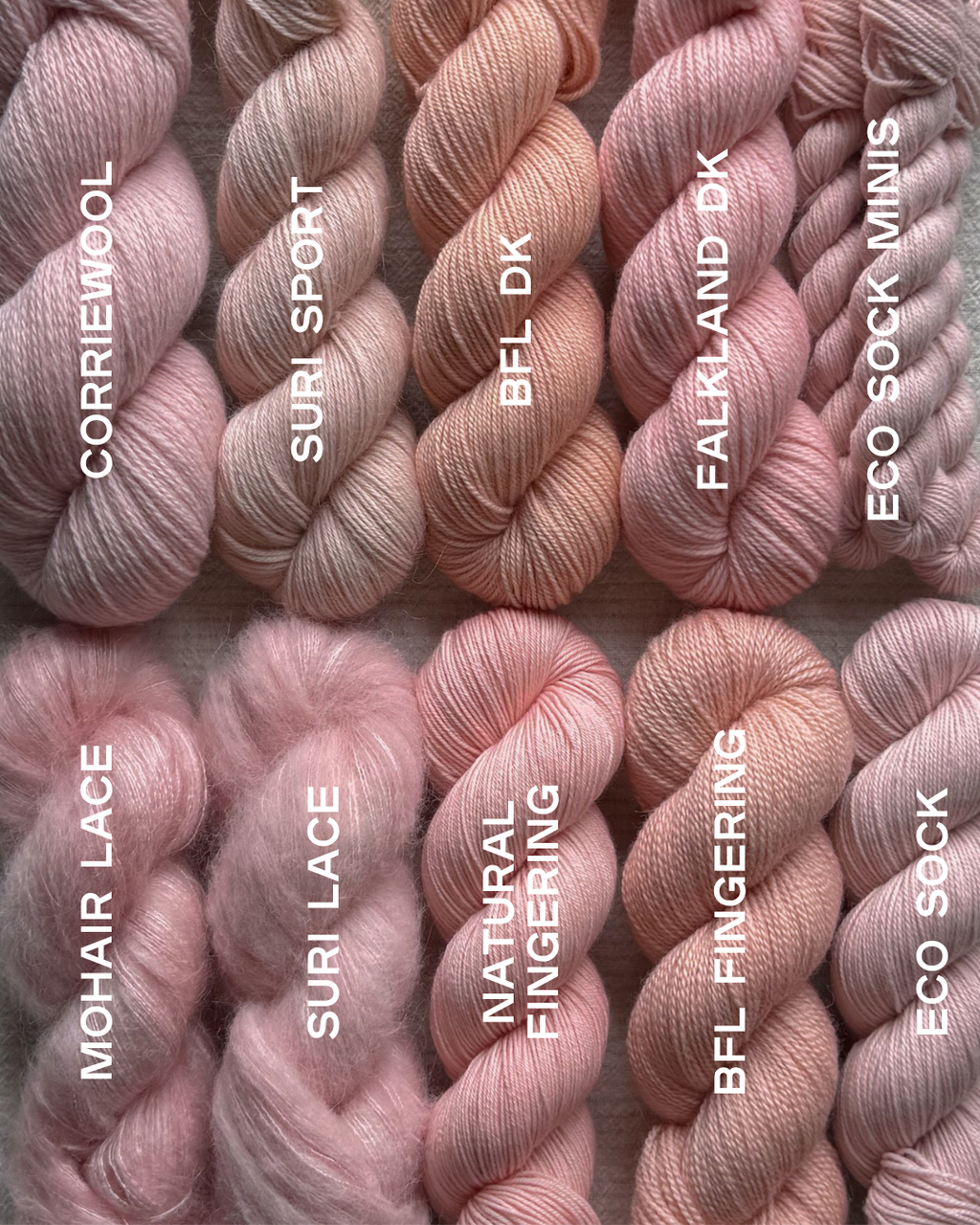 Pink Lemonade | BFL Fingering PRE-ORDER