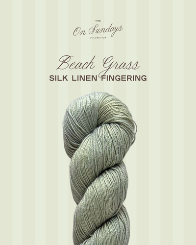 Beach Grass | Silk Linen Fingering PRE-ORDER