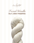 French Vanilla | Silk Linen Fingering PRE-ORDER