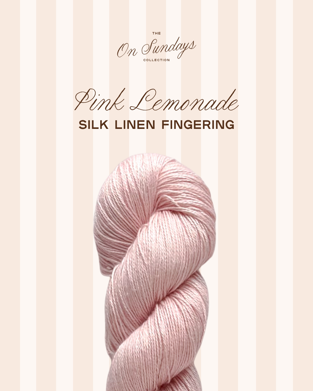 Pink Lemonade | Silk Linen Fingering PRE-ORDER
