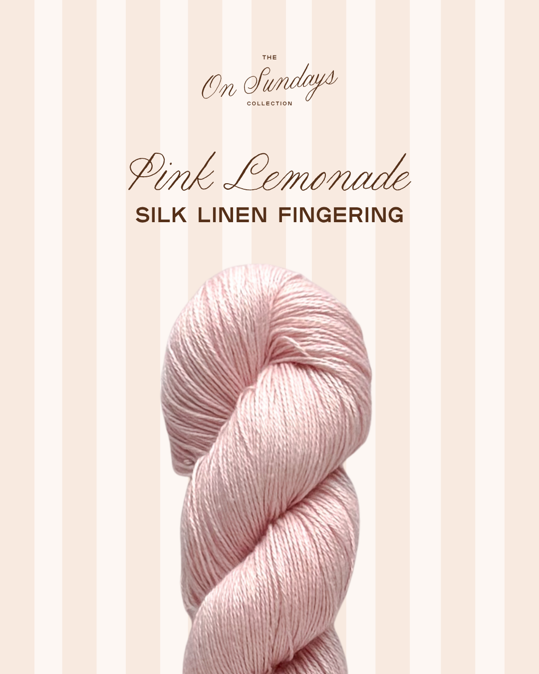 Pink Lemonade | Silk Linen Fingering PRE-ORDER