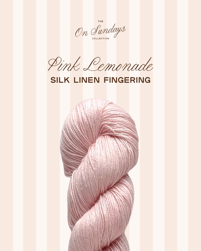 Pink Lemonade | Silk Linen Fingering PRE-ORDER