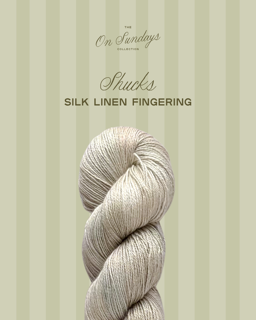 Shucks | Silk Linen Fingering PRE-ORDER