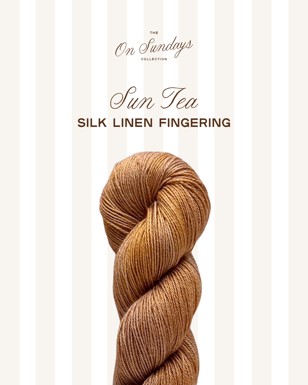 Sun Tea | Silk Linen Fingering PRE-ORDER