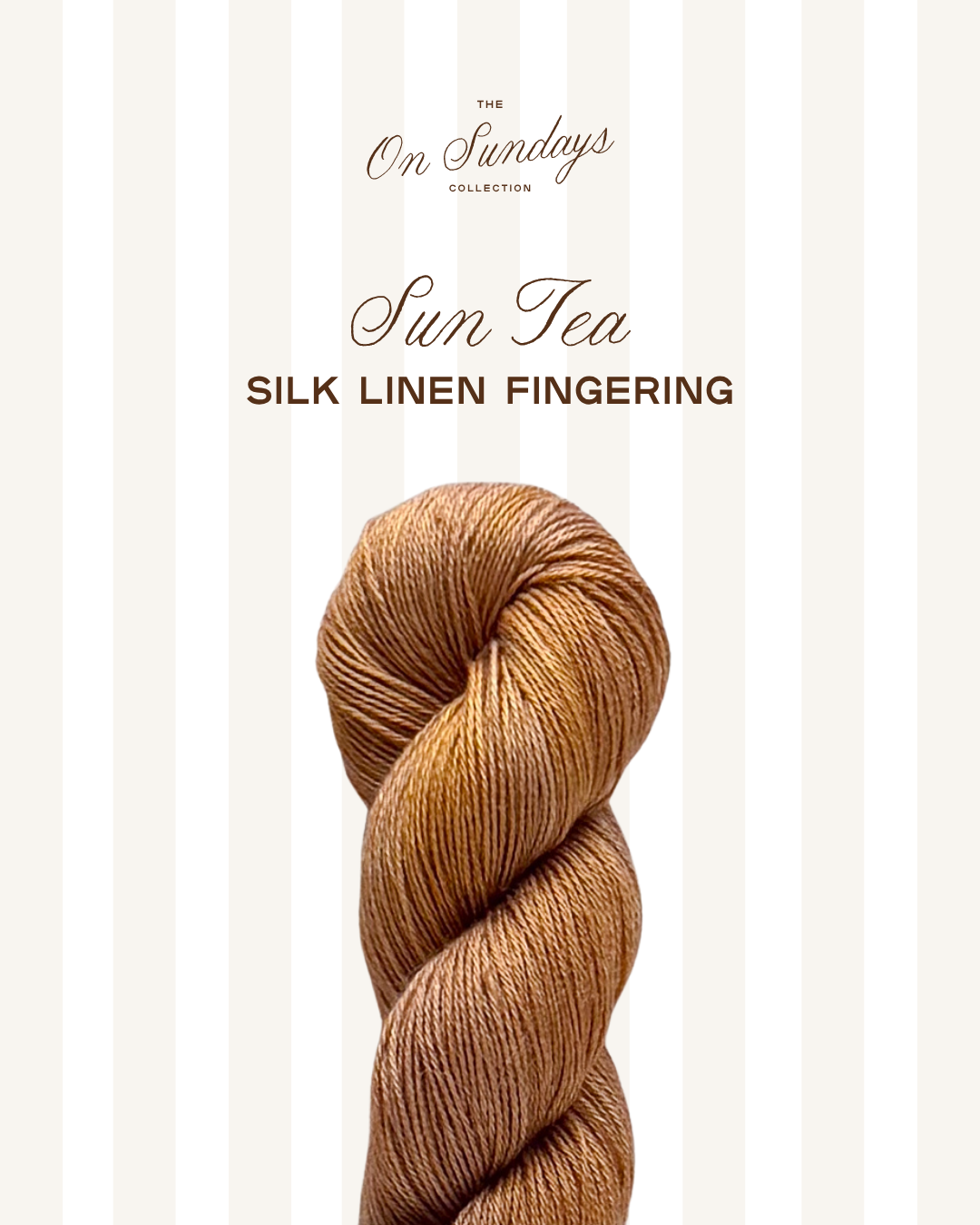 Sun Tea | Silk Linen Fingering PRE-ORDER