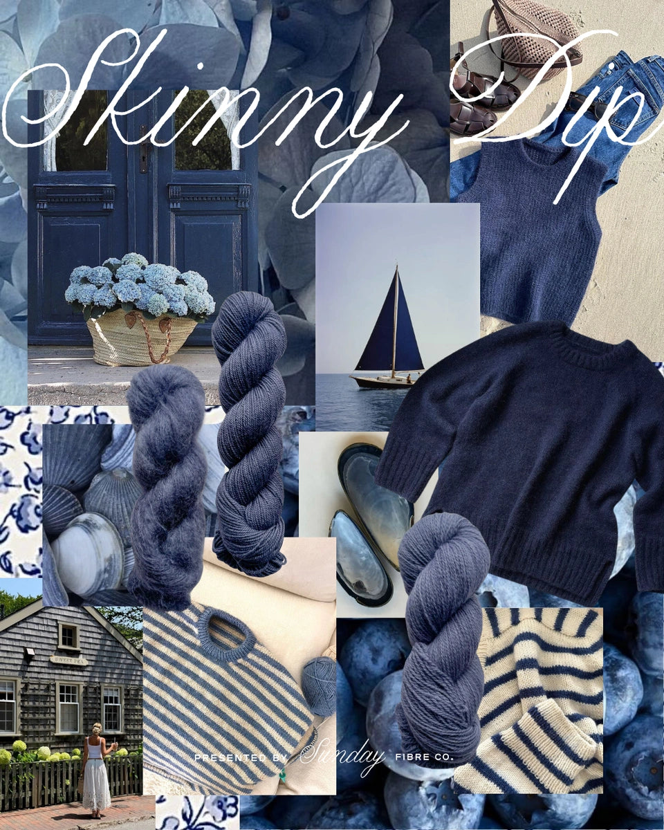 Skinny Dip | BFL Fingering PRE-ORDER