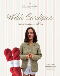 Wilde Cardigan Long Length Yarn Kit | Sizes 1 - 2 | Farmers Market