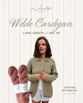 Wilde Cardigan Long Length Yarn Kit | Sizes 1 - 2 | La Vie en Rose