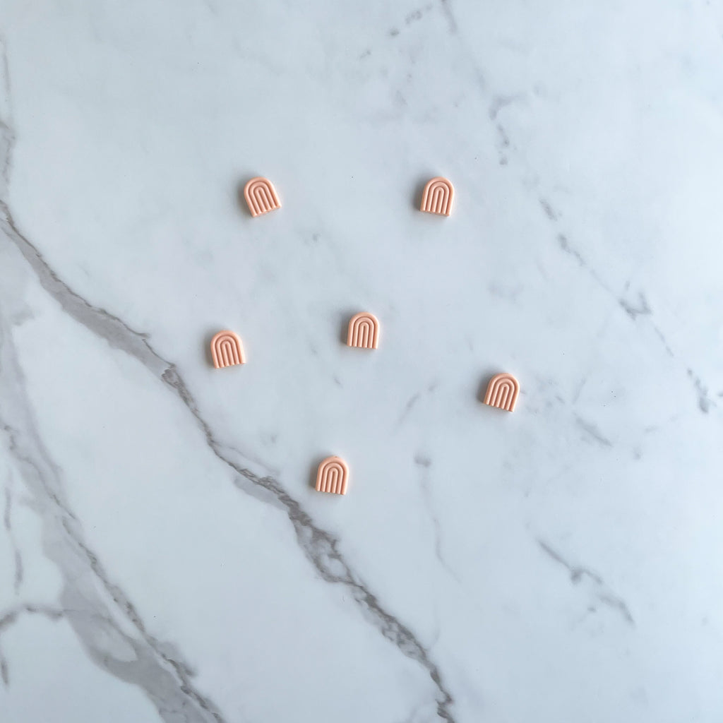 Until We Knit Again! Needle Stoppers | Peach Rainbows