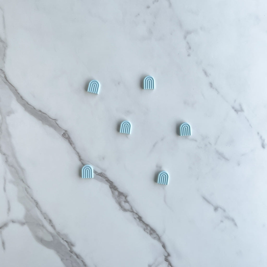 Until We Knit Again! Needle Stoppers | Pale Blue Rainbows